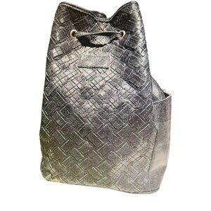 Patricia Nash Metallic Woven Backpack